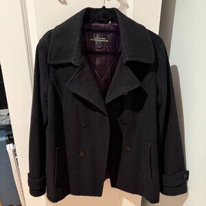 La Nouvelle Renaissance women's pea coat, size large